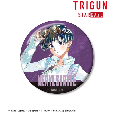 【グッズ-バッチ】TVアニメ「TRIGUN STARGAZE」 メリル・ストライフ Ani-Art 第3弾 100mm缶バッジ