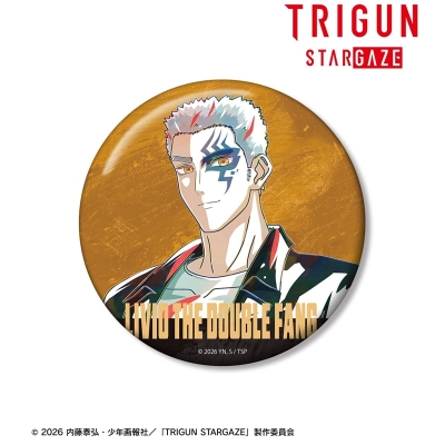 【グッズ-バッチ】TVアニメ「TRIGUN STARGAZE」 リヴィオ・ザ・ダブルファング Ani-Art 第3弾 100mm缶バッジ