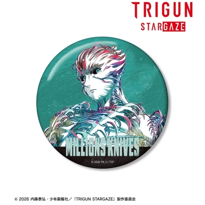 【グッズ-バッチ】TVアニメ「TRIGUN STARGAZE」 ミリオンズ・ナイヴズ Ani-Art 第3弾 100mm缶バッジ