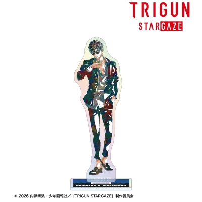 【グッズ-スタンドポップ】TVアニメ「TRIGUN STARGAZE」 ニコラス・D・ウルフウッド Ani-Art 第3弾 オーロラアクリルスタンド ver.①