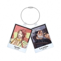 【グッズ-キーホルダー】終末のワルキューレIII アポロン&レオニダス王 2連ワイヤーBIGアクリルキーホルダーの画像