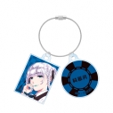 【グッズ-キーホルダー】賭ケグルイ 桃喰綺羅莉 2連ワイヤーアクリルキーホルダーの画像