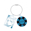 【グッズ-キーホルダー】賭ケグルイ 桃喰リリカ 2連ワイヤーアクリルキーホルダーの画像