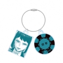 【グッズ-キーホルダー】賭ケグルイ 五十嵐清華 2連ワイヤーアクリルキーホルダーの画像