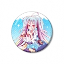 【グッズ-バッチ】ノーゲーム・ノーライフ ゼロ 描き下ろし 白 ギャル制服ver. 75mmホログラム缶バッジの画像