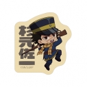 【グッズ-ステッカー】TVアニメ『ゴールデンカムイ』 杉元佐一 ちびキャラ 戦う背中ver. ダイカットステッカーの画像
