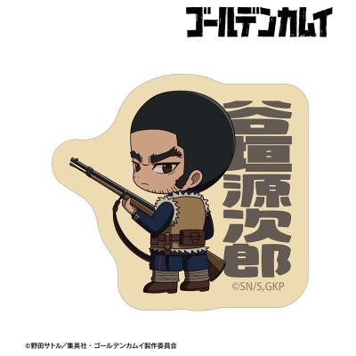 【グッズ-ステッカー】TVアニメ『ゴールデンカムイ』 谷垣源次郎 ちびキャラ 戦う背中ver. ダイカットステッカー