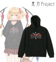 【グッズ-ジャンパー・コート】東方Project arti-mate 着用プルオーバーパーカー フランドール 松本能人イラスト 現代風ファッションver.メンズ(サイズ/Free)【アニメイト限定】の画像