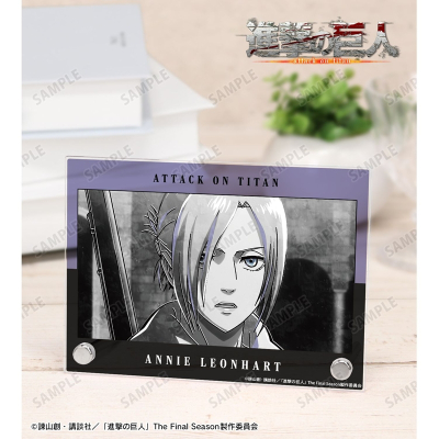 【グッズ-置きもの】TVアニメ『進撃の巨人』 アニ Ani-Art BLACK LABEL 第3弾 A6アクリルパネル