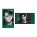 【グッズ-カード】TVアニメ『進撃の巨人』 リヴァイ Ani-Art BLACK LABEL 第3弾 Ani-Frame2枚セットの画像