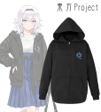 【グッズ-ジャンパー・コート】東方Project arti-mate 着用ジップパーカー 十六夜咲夜 松本能人イラスト 現代風ファッションver.メンズ(サイズ/Free)【アニメイト限定】の画像