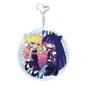 【グッズ-キーホルダー】『New PANTY & STOCKING with GARTERBELT』 描き下ろし パンティ&ストッキング ブラックドレスver. BIGアクリルキーホルダーの画像