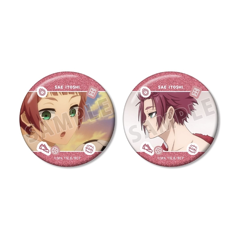 [Good-Batch] TV Anime “Blue Rock” Itoshi-Sae Scenes Glitter Can Badges Set of 2