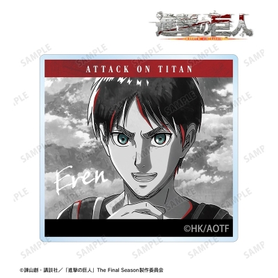 【グッズ-置きもの】TVアニメ『進撃の巨人』 エレン Ani-Art BLACK LABEL 第3弾 アクリルマスコット