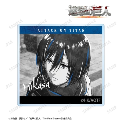 【グッズ-置きもの】TVアニメ『進撃の巨人』 ミカサ Ani-Art BLACK LABEL 第3弾 アクリルマスコット