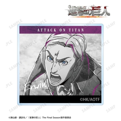 【グッズ-置きもの】TVアニメ『進撃の巨人』 エルヴィン Ani-Art BLACK LABEL 第3弾 アクリルマスコット