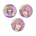 【グッズ-バッチ】TVアニメ「拷問バイトくんの日常」 ヘラ グリッター缶バッジ3個セットの画像