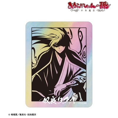 【グッズ-ステッカー】ぬらりひょんの孫~千年魔京~ 奴良リクオ 影絵 オーロラステッカー