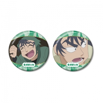 グッズ-バッチ】忍たま乱太郎 食満留三郎 場面写缶バッジ2個セット vol 