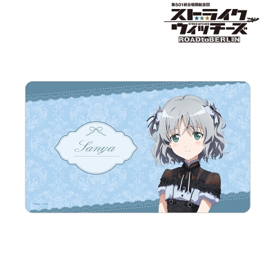 【TCG-マット】第501統合戦闘航空団 ストライクウィッチーズ ROAD to BERLIN 描き下ろし サーニャ・V・リトヴャク ガーリーファッションver. マルチデスクマット【アニメイト先行販売】