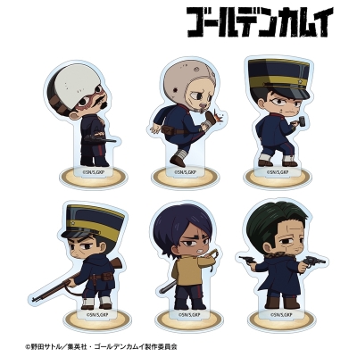 【グッズ-スタンドポップ】TVアニメ『ゴールデンカムイ』 トレーディング ちびキャラ 戦う背中ver. アクリルスタンド ver.B
