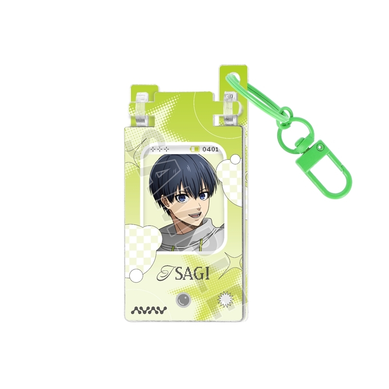 [Good-Key Holder] Kiyoshi Seiichi monotone street fashion ver., drawn from the TV anime “Blue Rock” Mobile phone style acrylic key chain [animate pre-sale]