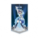 【グッズ-スタンドポップ】劇場版『ゾンビランドサガ ゆめぎんがパラダイス』 水野 愛 ライブver. キューブ型ジオラマ風アクリルスタンドの画像