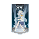 【グッズ-スタンドポップ】劇場版『ゾンビランドサガ ゆめぎんがパラダイス』 紺野 純子 ライブver. キューブ型ジオラマ風アクリルスタンドの画像