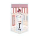 【グッズ-スタンドポップ】劇場版『ゾンビランドサガ ゆめぎんがパラダイス』 ゆうぎり 私服ver. キューブ型ジオラマ風アクリルスタンドの画像