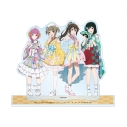 【グッズ-スタンドポップ】ラブライブ!虹ヶ咲学園スクールアイドル同好会 描き下ろし 1年生集合 着物ドレスver. ジオラマアクリルスタンドの画像