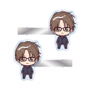 【グッズ-クリップ】TVアニメ『クールドジ男子』 三間 貴之 ちょこんと! アクリルヘアクリップ2個セットの画像