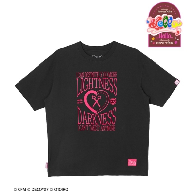 【グッズ-Tシャツ】デコミクLIVE starring 初音ミク『Hello』Produced by DECO*27 / OTOIRO マンハッタンポーテージコラボ デコミク Tシャツ ver.Aユニセックス(サイズ/S)