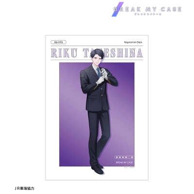 【グッズ-ポスター】ブレイクマイケース 描き下ろし 立科吏来 駅員ver. A3ポスター
