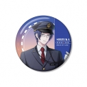 【グッズ-バッチ】ブレイクマイケース 描き下ろし 節見静 駅員ver. 100mm缶バッジの画像