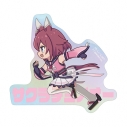 【グッズ-ステッカー】アニメ『ウマ娘 シンデレラグレイ』 サクラチヨノオー ちびとこ オーロラダイカットステッカーの画像