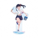【グッズ-スタンドポップ】グリッドマン ユニバース 描き下ろし 宝多六花 ペインタースタイルver. 特大アクリルスタンドの画像