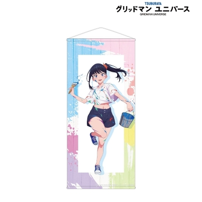 【グッズ-タペストリー】グリッドマン ユニバース 描き下ろし 宝多六花 ペインタースタイルver. ほぼ等身大タペストリー