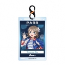 【グッズ-キーホルダー】ラブライブ!サンシャイン!! 描き下ろし 渡辺 曜 3rdソロコンサートver. カラビナ付きカード型アクリルキーホルダーの画像