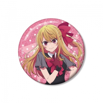 グッズ-バッチ】【推しの子】 ルビー 75mmグリッター缶バッジ | アニメイト