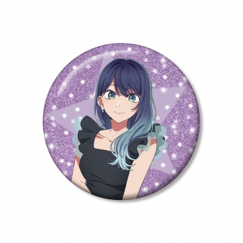 グッズ-バッチ】【推しの子】 黒川あかね 75mmグリッター缶バッジ 