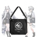 【グッズ-バッグ】アークナイツ 聖聆プラマニクス&クリフハート ショッピングver. 着用クラフトリングショルダーバッグの画像
