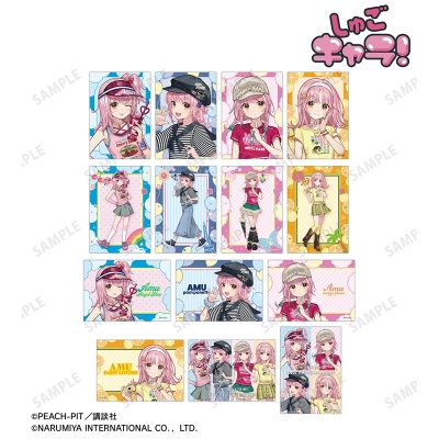 【グッズ-ブロマイド】『しゅごキャラ!』 ナルミヤキャラクターズコラボ チェリ子さんイラスト トレーディングブロマイド