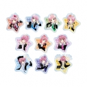 【グッズ-ステッカー】しゅごキャラ! トレーディング表紙イラストクリアダイカットステッカー【アニメイト先行販売】の画像
