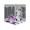 【グッズ-スタンドポップ】HUNDRED LINE -最終防衛学園- 蒼月衛人 ちびとこ キューブ型ジオラマ風アクリルスタンドの画像