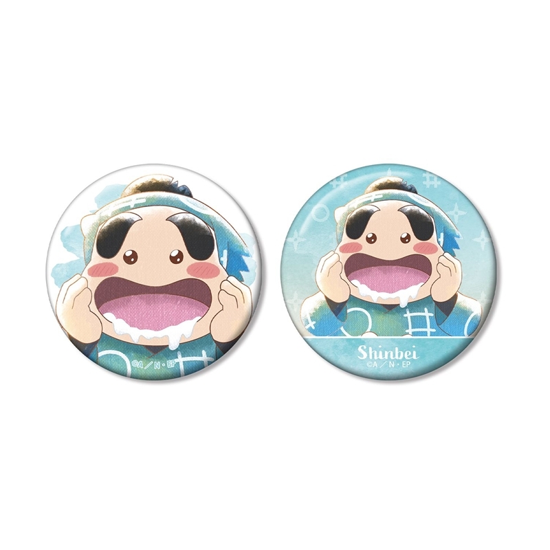 グッズ-バッチ】忍たま乱太郎 福富しんべヱ Ani-Art aqua label 第3弾 