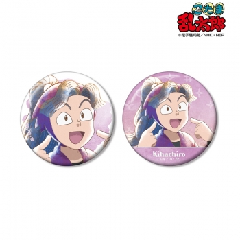 グッズ-バッチ】忍たま乱太郎 綾部喜八郎 Ani-Art aqua label 第3弾 缶 