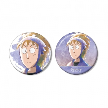 グッズ-バッチ】忍たま乱太郎 鉢屋三郎 Ani-Art aqua label 第3弾 缶 