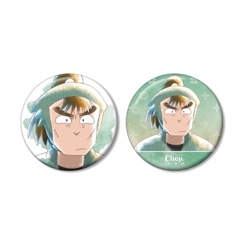 グッズ-バッチ】忍たま乱太郎 中在家長次 Ani-Art aqua label 第3弾 缶 