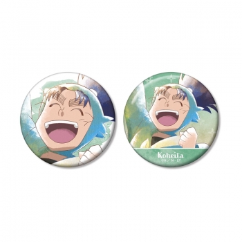 グッズ-バッチ】忍たま乱太郎 七松小平太 Ani-Art aqua label 第3弾 缶 
