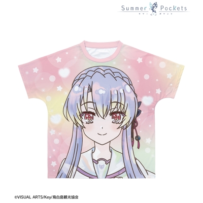 【グッズ-Tシャツ】TVアニメ『Summer Pockets』 空門蒼 Ani-Art KAWAII label フルグラフィックTシャツユニセックス(サイズ/L)【アニメイト先行販売】